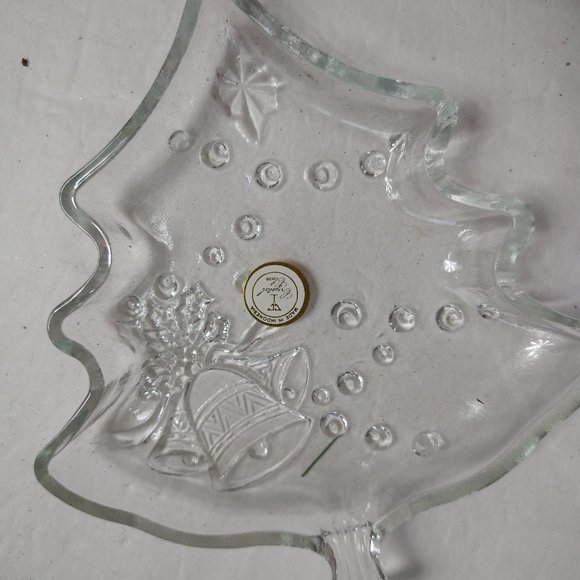 Christmas dishes, plates, tree candy dish, & tray! - Picture 2 of 8